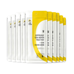Joy Tour Disposable Non-Woven Toilet Seat Cover - 10 Pcs