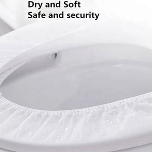 Joy Tour Disposable Non-Woven Toilet Seat Cover - 10 Pcs