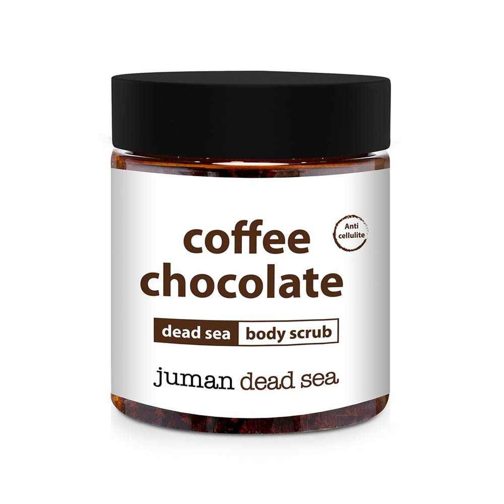 Juman Body Scrub | Coffee Chocolate with Dead Sea Minerals - 300g