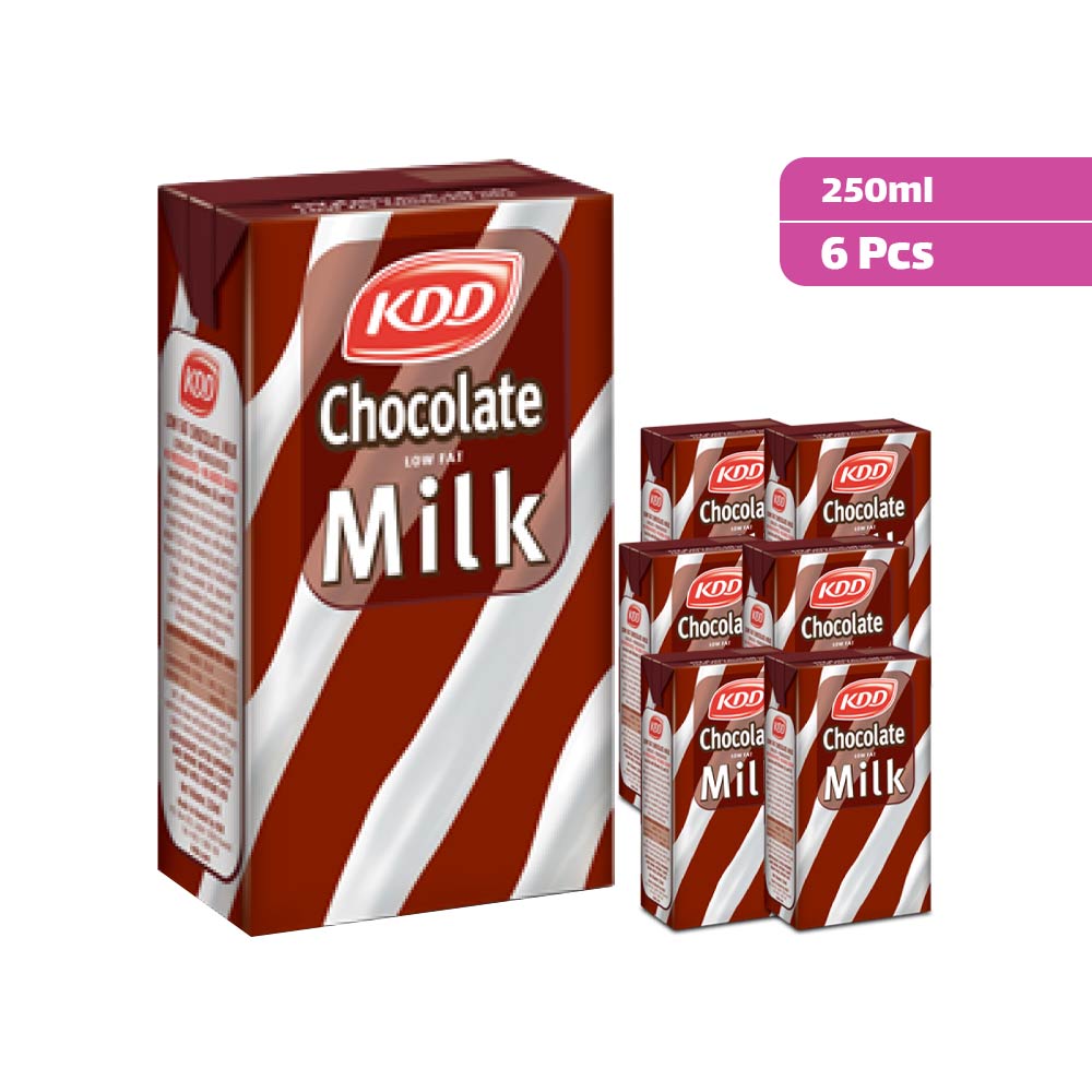 KDD Chocolate Milk  250ml - Pack of 6