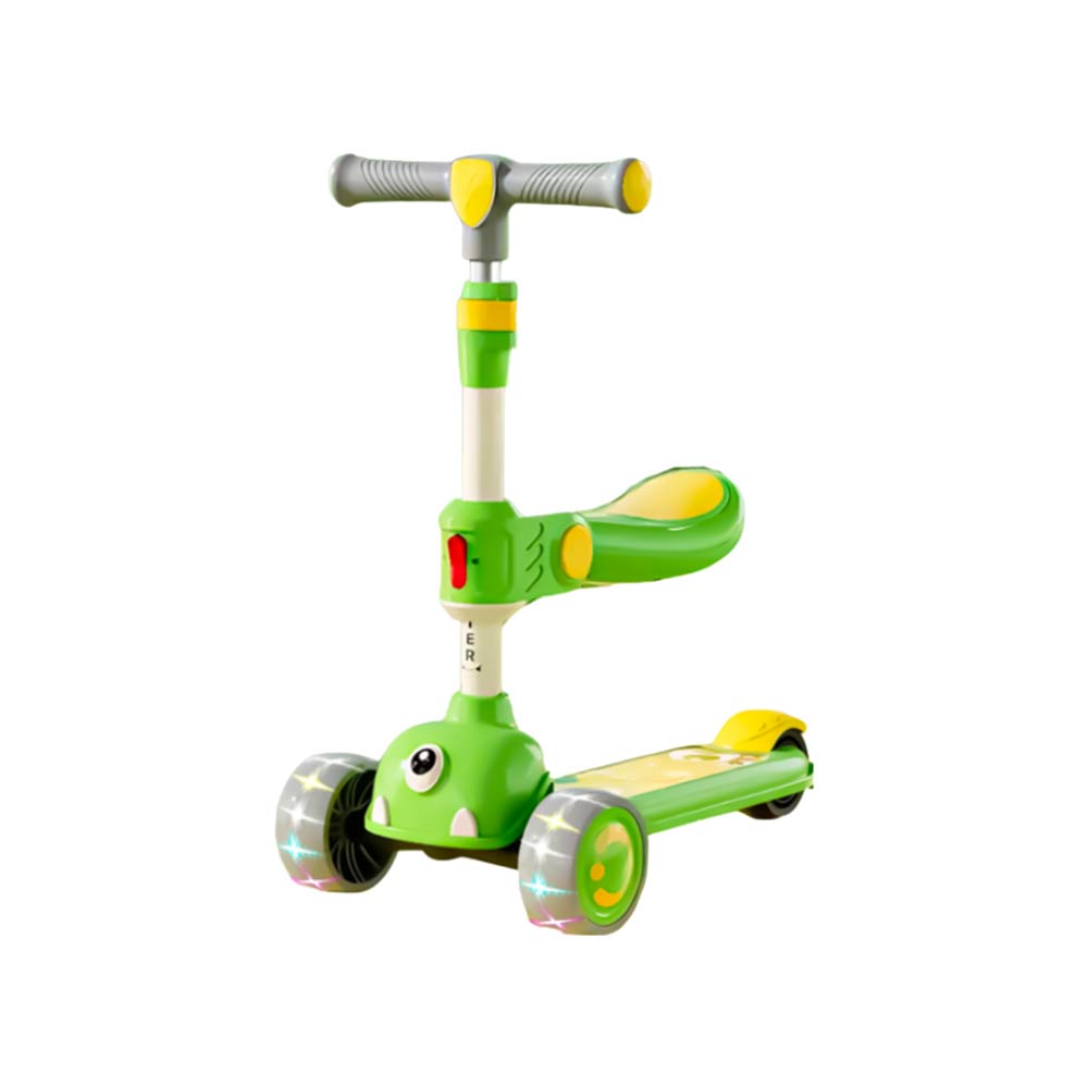 Kid Scooter with Seat (3-8Yrs) - Green