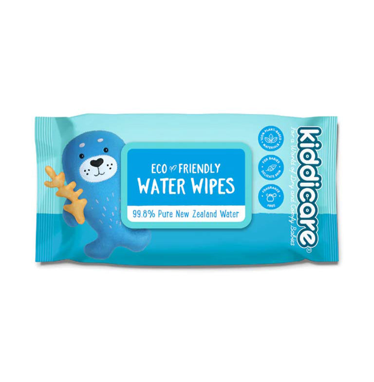 Kiddicare Water Baby Wipes (Eco Friendly) - 70 Wipes