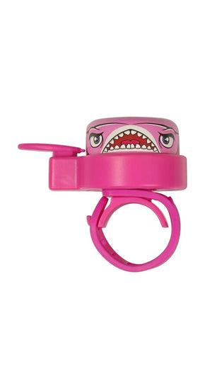 Crazy Safety Kids Bicycle Bell - Pink Shark