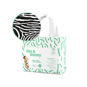 Kim & Kimmy Size New Born (5kg) - 32 Diapers