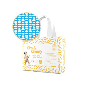 Kim & Kimmy Size 6 (15-20kg) - 38 Diapers