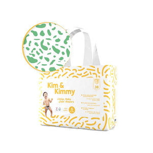 Kim & Kimmy Size 6 (15-20kg) - 38 Diapers