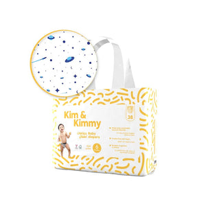 Kim & Kimmy Size 6 (15-20kg) - 38 Diapers