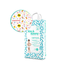 Kim & Kimmy Size 6 (15-20kg) - 40 Diaper Pants