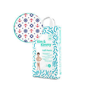 Kim & Kimmy Size 6 (15-20kg) - 40 Diaper Pants