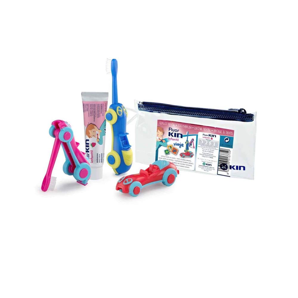 Fluor Kin Junior Children Oral Care Travel Kit