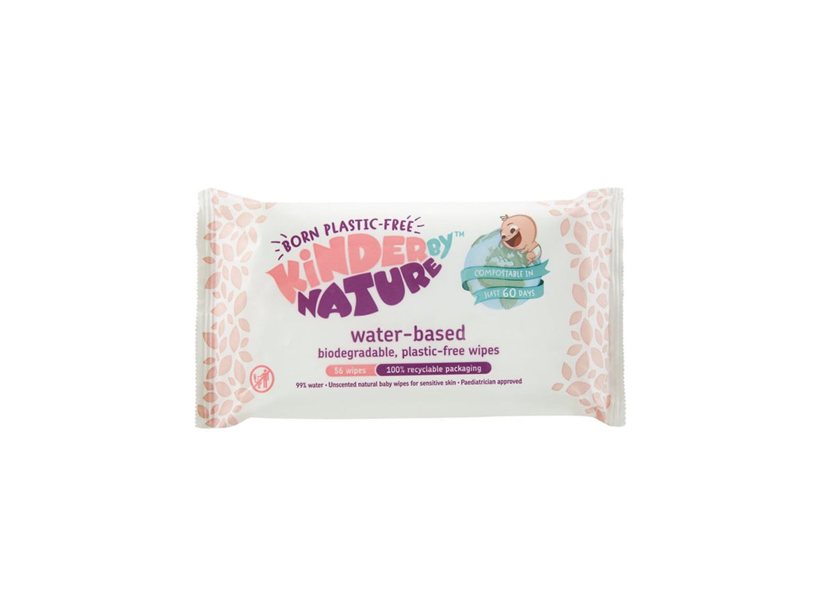 	JR Kinder by Nature Water Based Unscented – 56 Wipes
