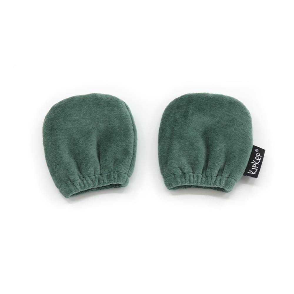 Kipkep Anti-Scratch Mittens - Calming Green