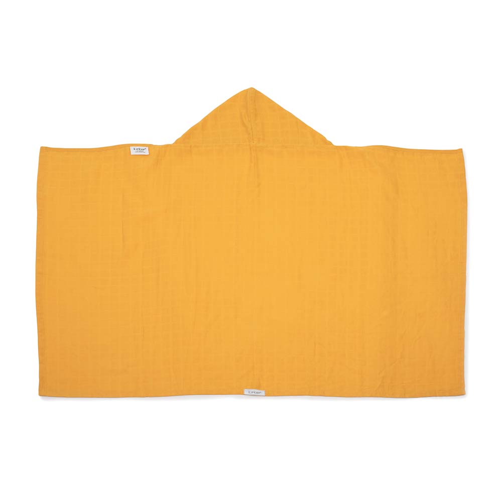 Kipkep Blenker Badcape Muslin Hooded Towel - Little Bees