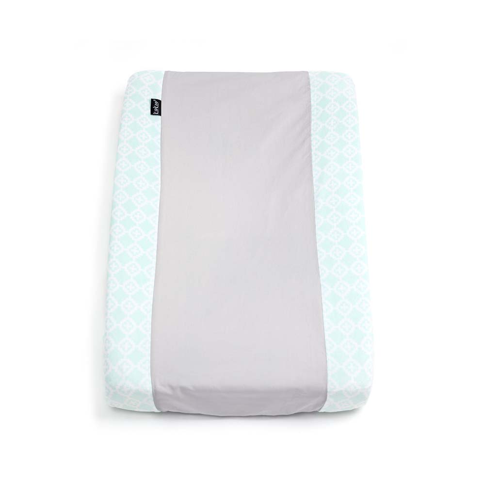 Kipkep Changing Pad Cover (Anti-Slip) - Roccy Mint