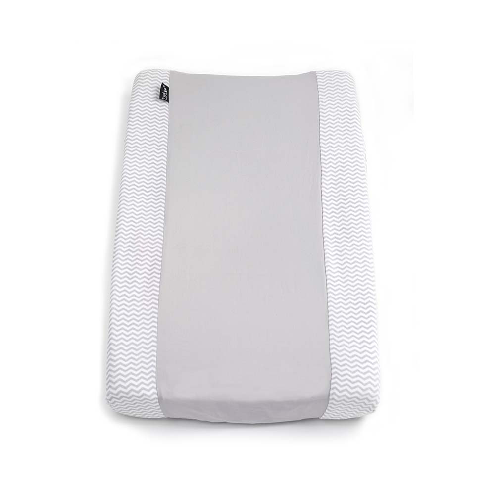 Kipkep Changing Pad Cover (Anti-Slip) - Ziggy Gray