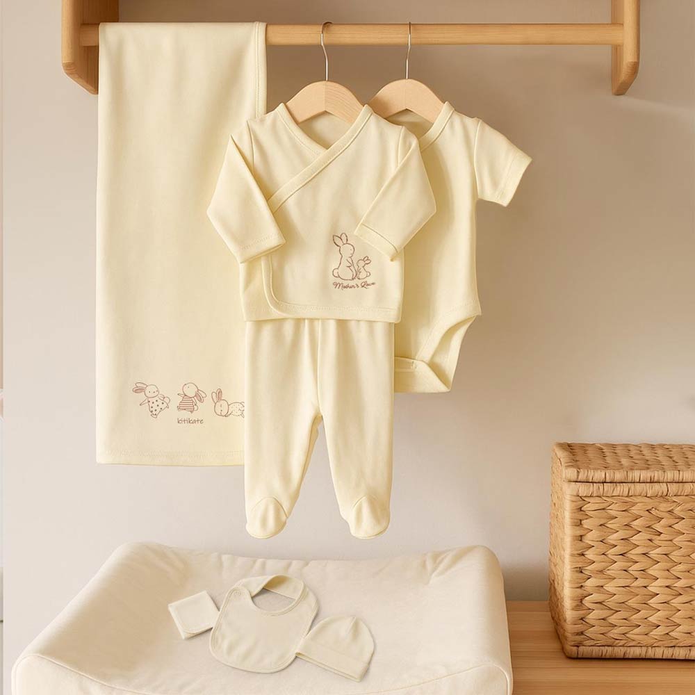 Kitikate Newborn Organic Newborn Set - Natural, Little Hopper