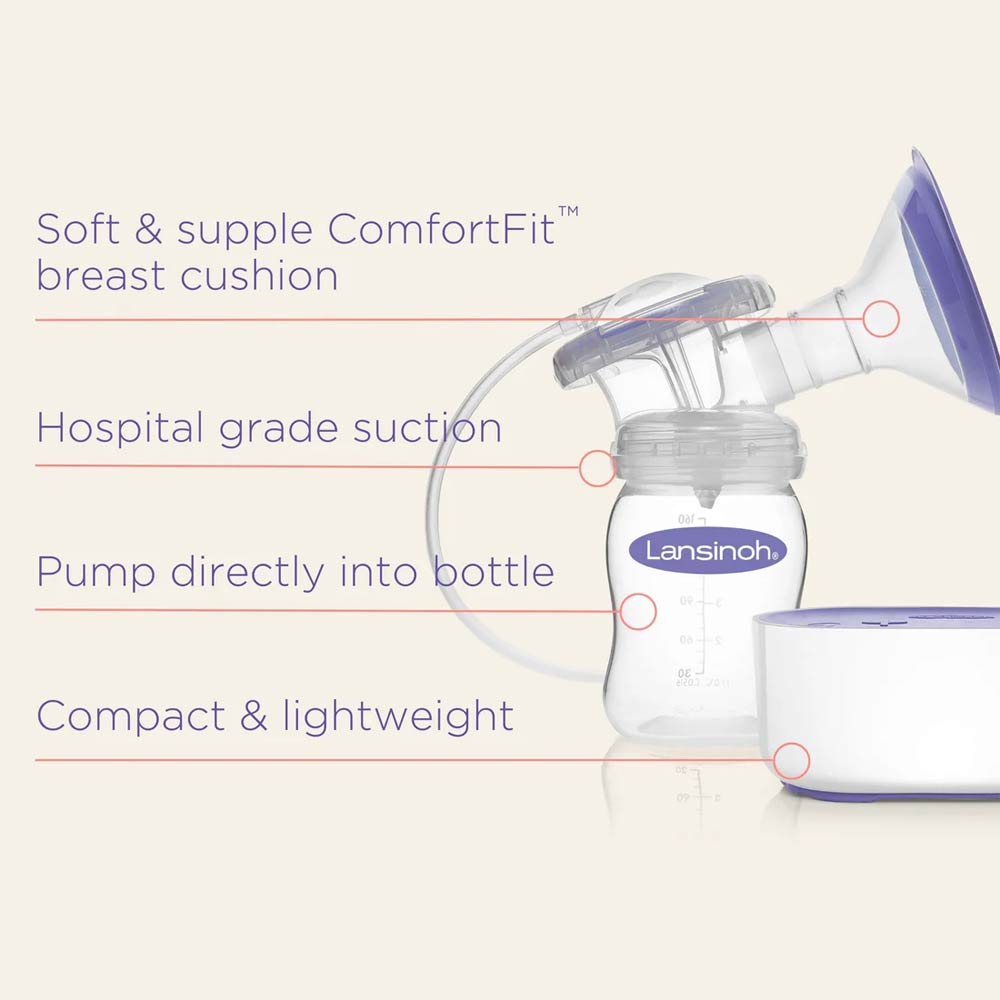 Lansinoh Compact Single Electric Breast Pump