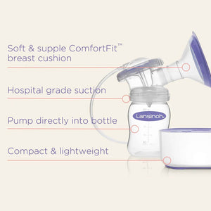 Lansinoh Compact Single Electric Breast Pump