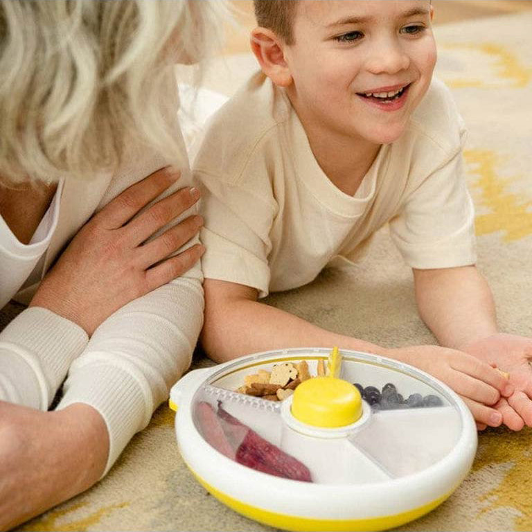 GoBe Large Snack Spinner Slide - Lemon Yellow