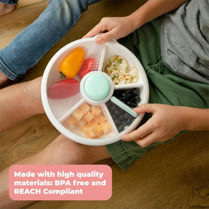 GoBe Large Snack Spinner Slide - Mint Green