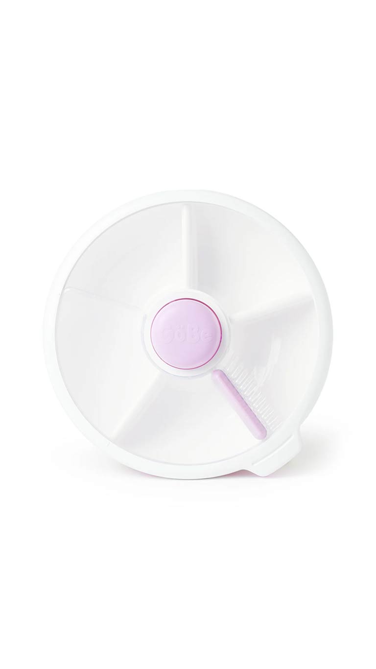 GoBe Large Snack Spinner Slide - Taro Purple