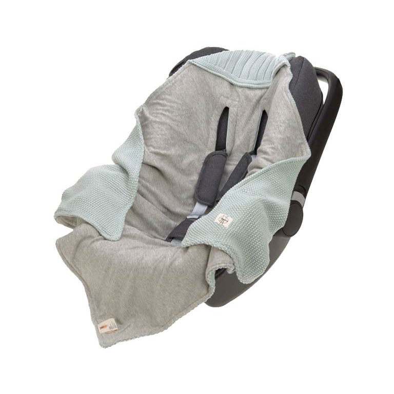 Lässig Baby Car Seat Blanket - Light Mint