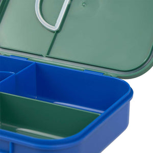 Lassig Bento Lunchbox - Little Gang, Rainbow Green
