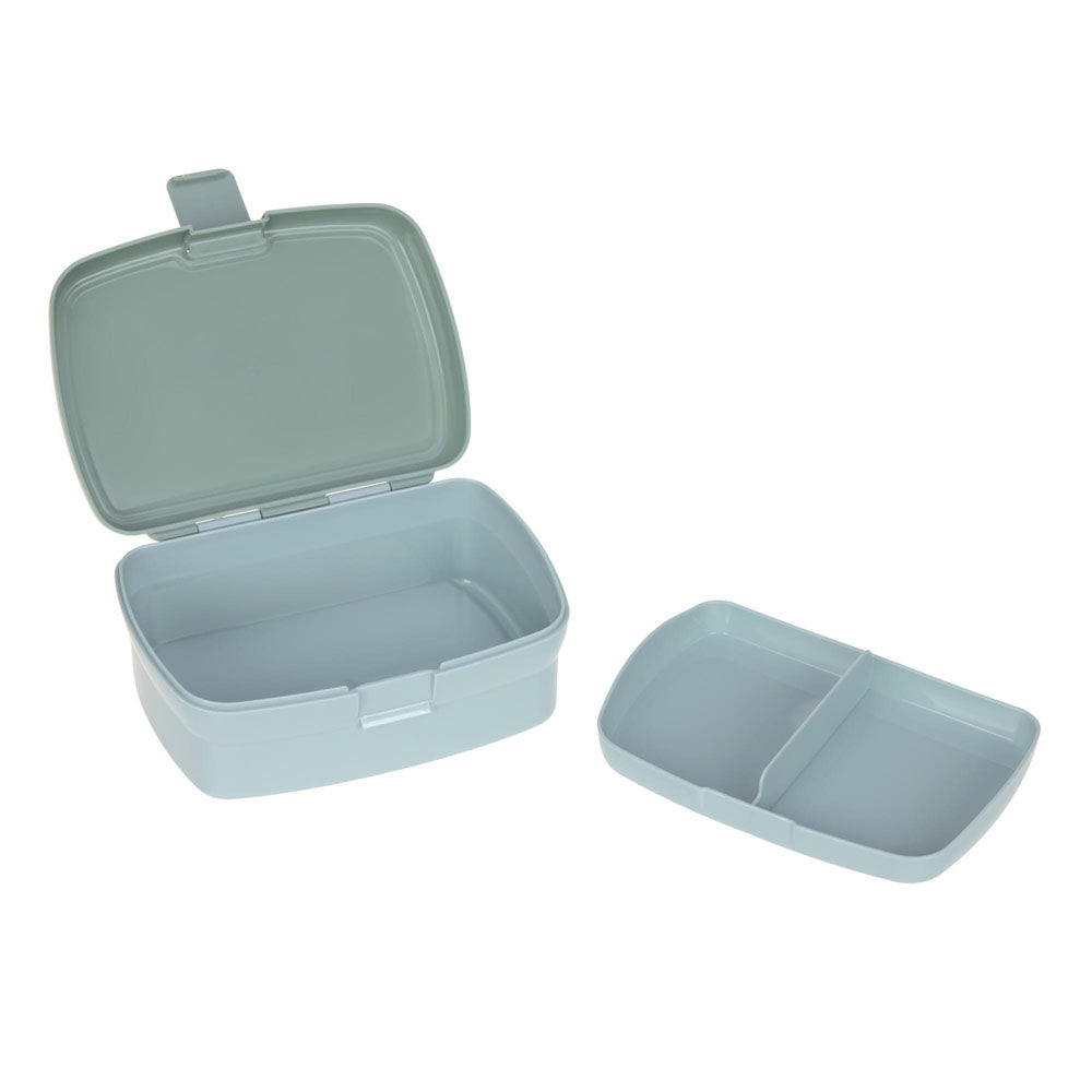 Lassig Lunch Set (Lunchbox & Bottle) - Tiny Drivers, Excavator