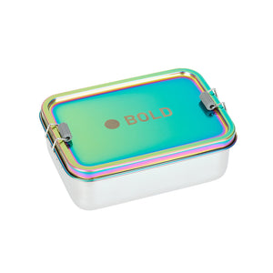 Lassig Lunchbox Stainless Steel - Bold, Rainbow
