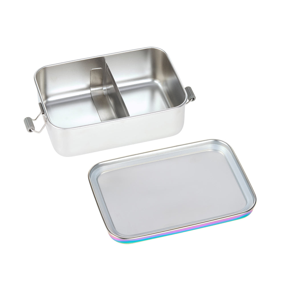 Lassig Lunchbox Stainless Steel - Bold, Rainbow
