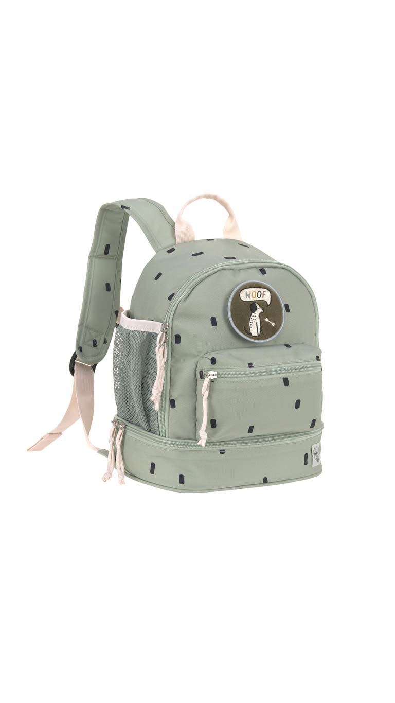 Lassig Mini Backpack - Happy Prints Light Olive