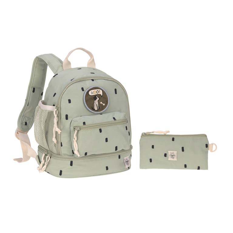 Lassig Mini Backpack - Happy Prints Light Olive