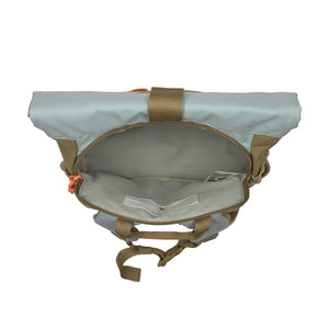 Lassig Mini Rolltop Backpack - Nature, Olive