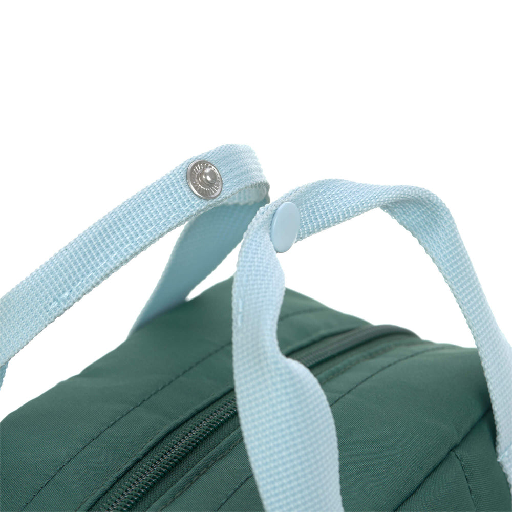 Lassig Mini Square Backpack - Little Gang, Lemon Dark Green