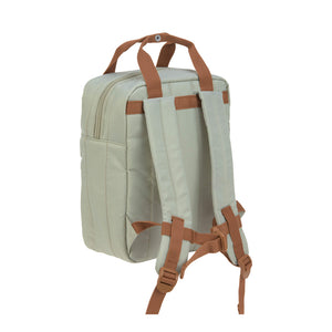 Lassig Mini Square Backpack - Little Gang, Light Khaki