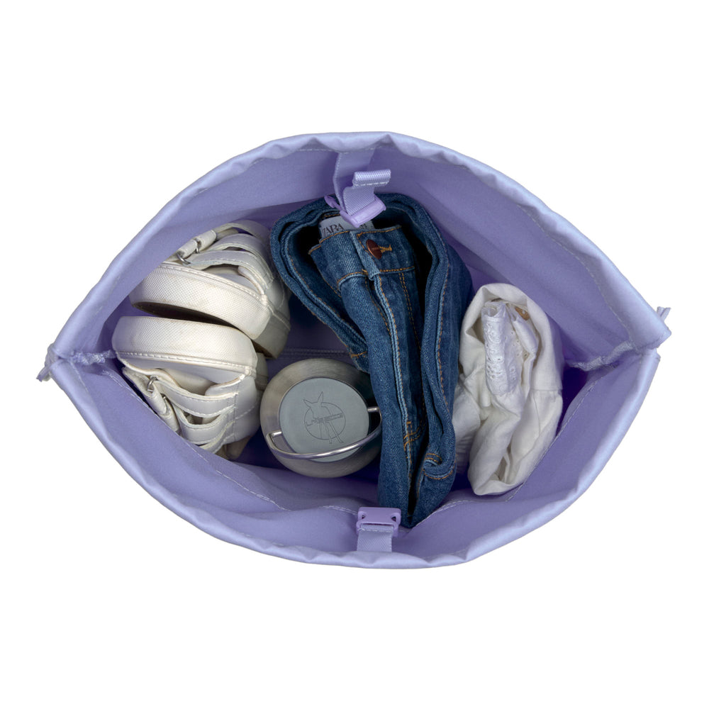 Lassig School String Bag - Bold, Lavender