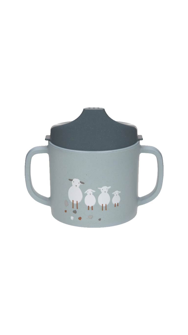 Lässig Sippy Cup (Tiny Farmer Sheep) - Nature
