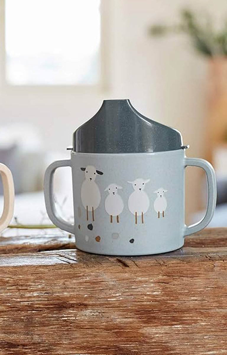 Lässig Sippy Cup (Tiny Farmer Sheep) - Nature