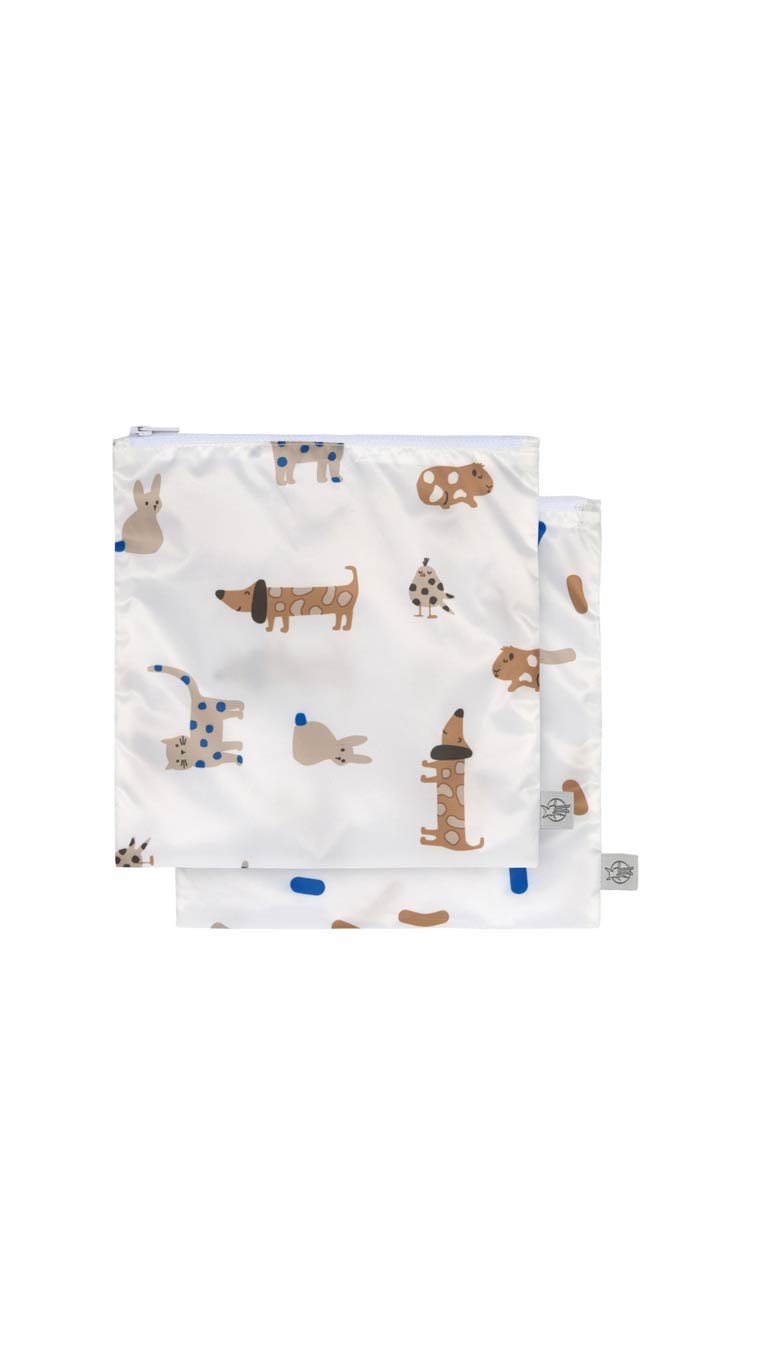 Lässig Snack Bag (2 pcs) - Little Mateys Royal Blue