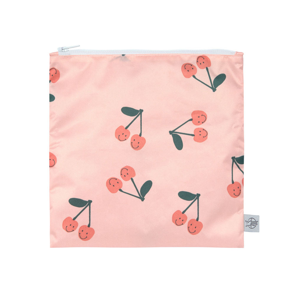 Lassig Snack Bags - Happy Fruits, Cherry 2 Pcs