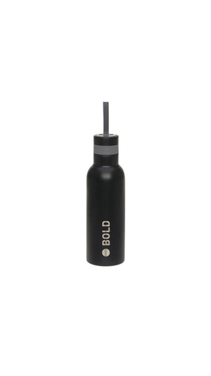 Lassig Stainless Steel Bottle Bold (750ml) - Black