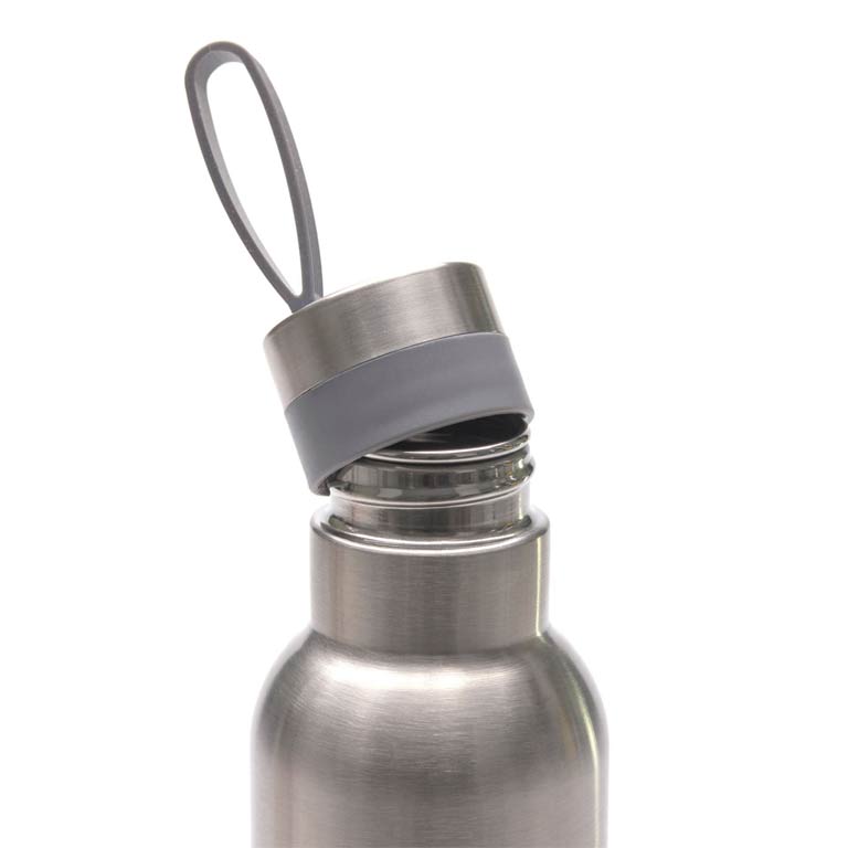 Lassig Stainless Steel Bottle Bold (750ml) - Silver