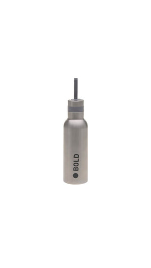 Lassig Stainless Steel Bottle Bold (750ml) - Silver