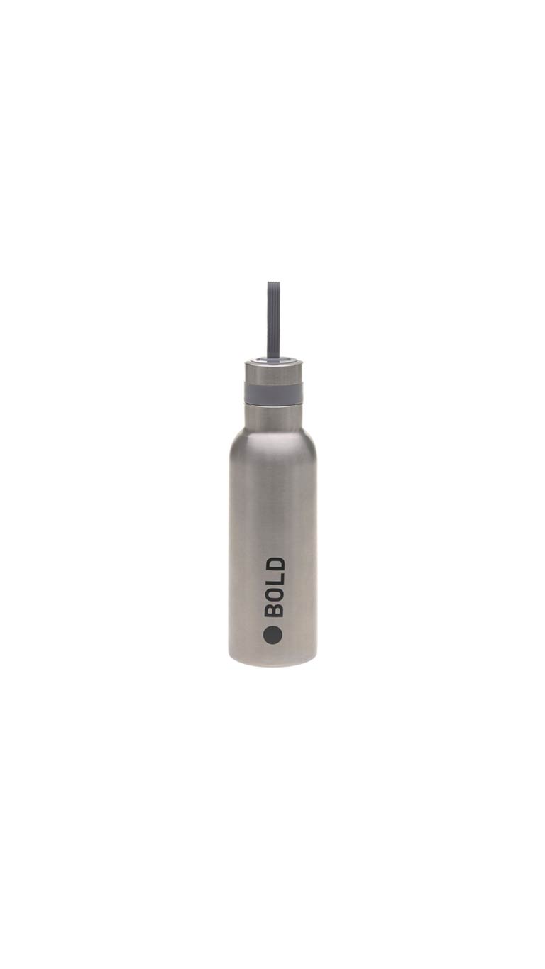 Lassig Stainless Steel Bottle Bold (750ml) - Silver