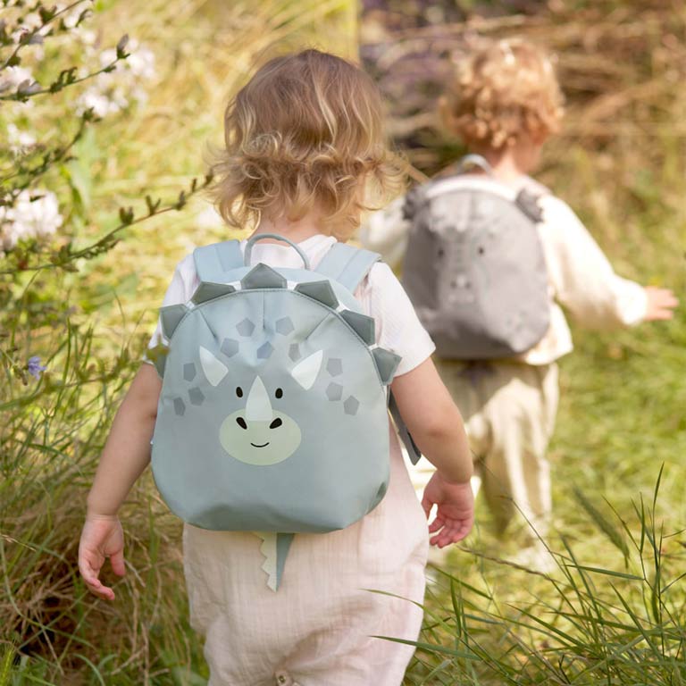 Lassig Tiny Backpack About Friends - Dino Green