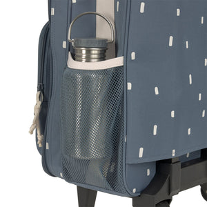 Lassig Trolley School Bag - Happy Prints, Midnight Blue