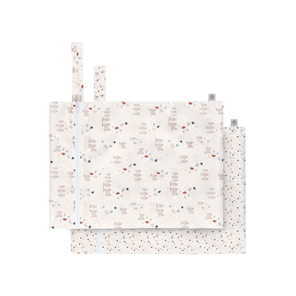 Lassig Wet Bag - Tiny Farmer Sheep 2 Pcs