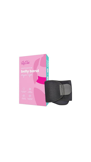 Lavie Postpartum Belly Band Abdominal Binder Organizer - Black 