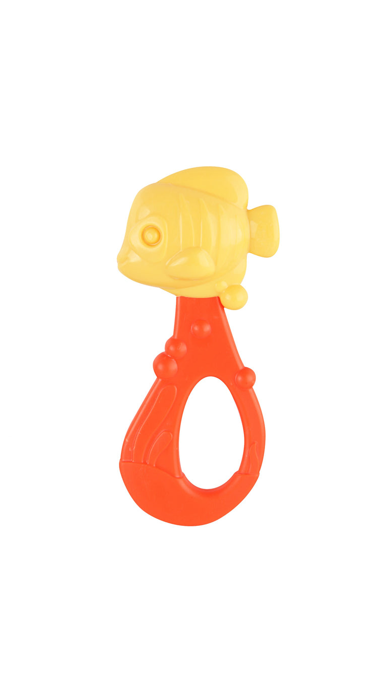 LetsBeChildColorfulFishRattleOrange