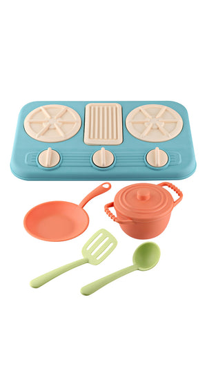 LetsBeChildKitchenSetGreen